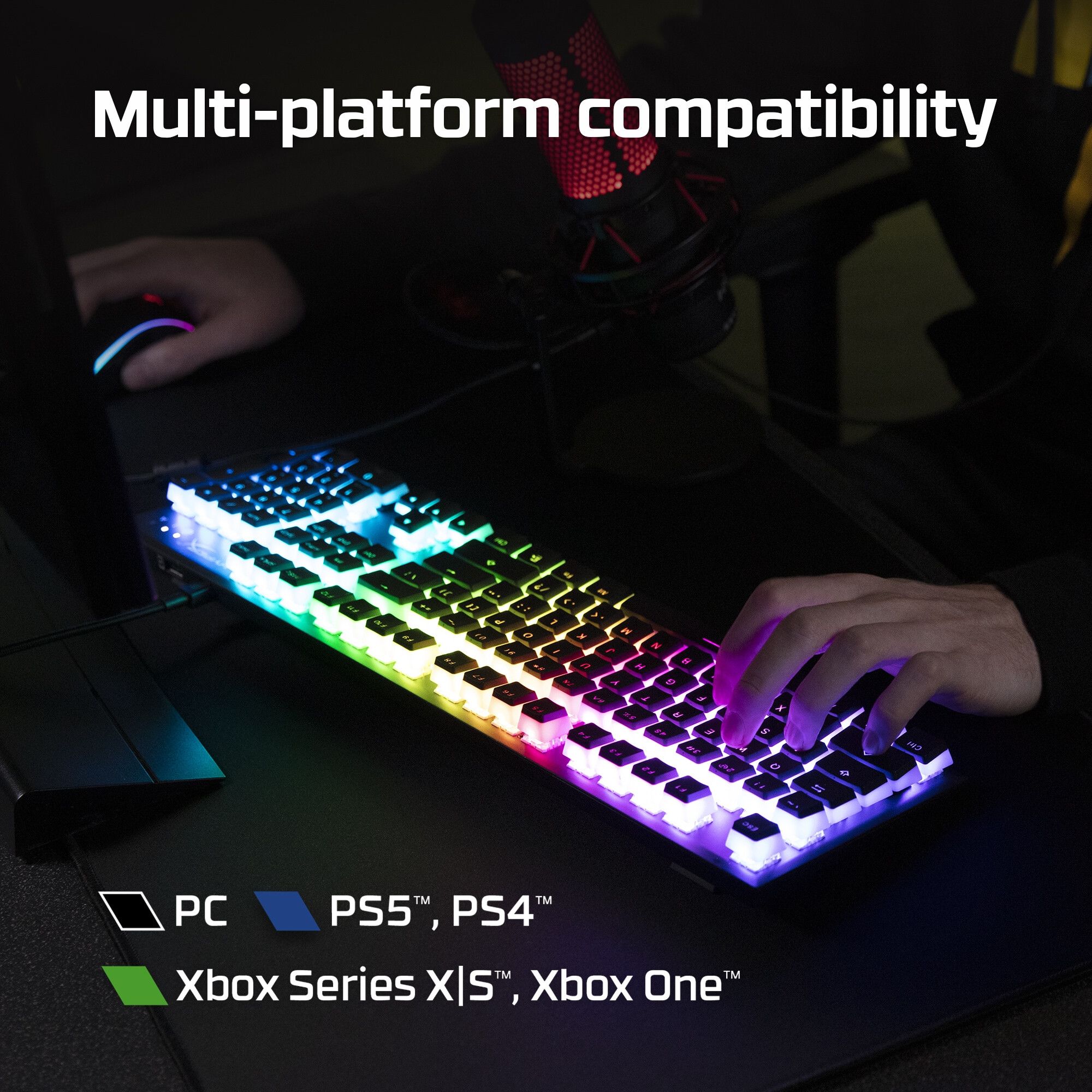 HyperX Keyboard 4P5N9AA#ABA / 4P5N9AA Black