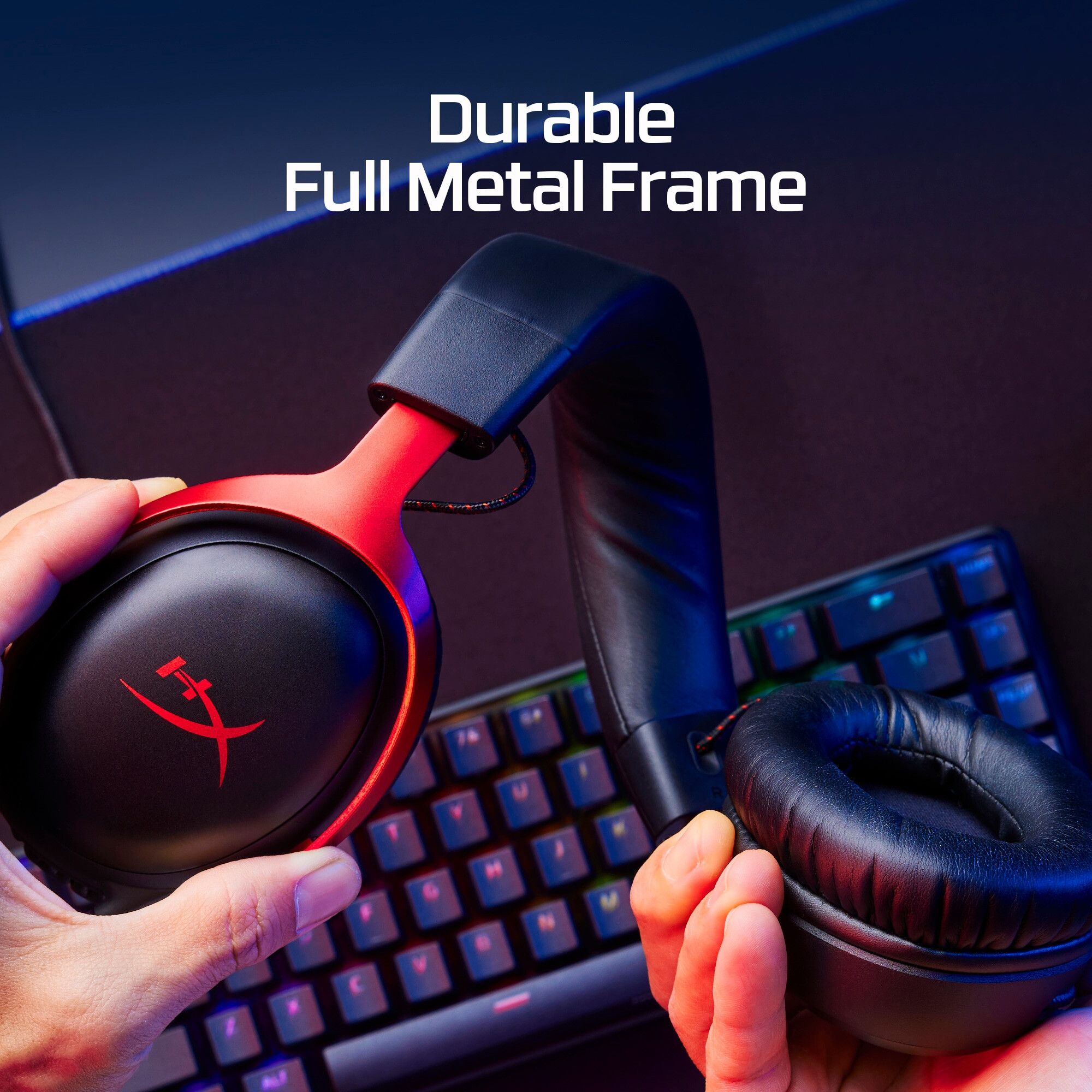 HyperX Headset 727A8AA / Cloud III black Black