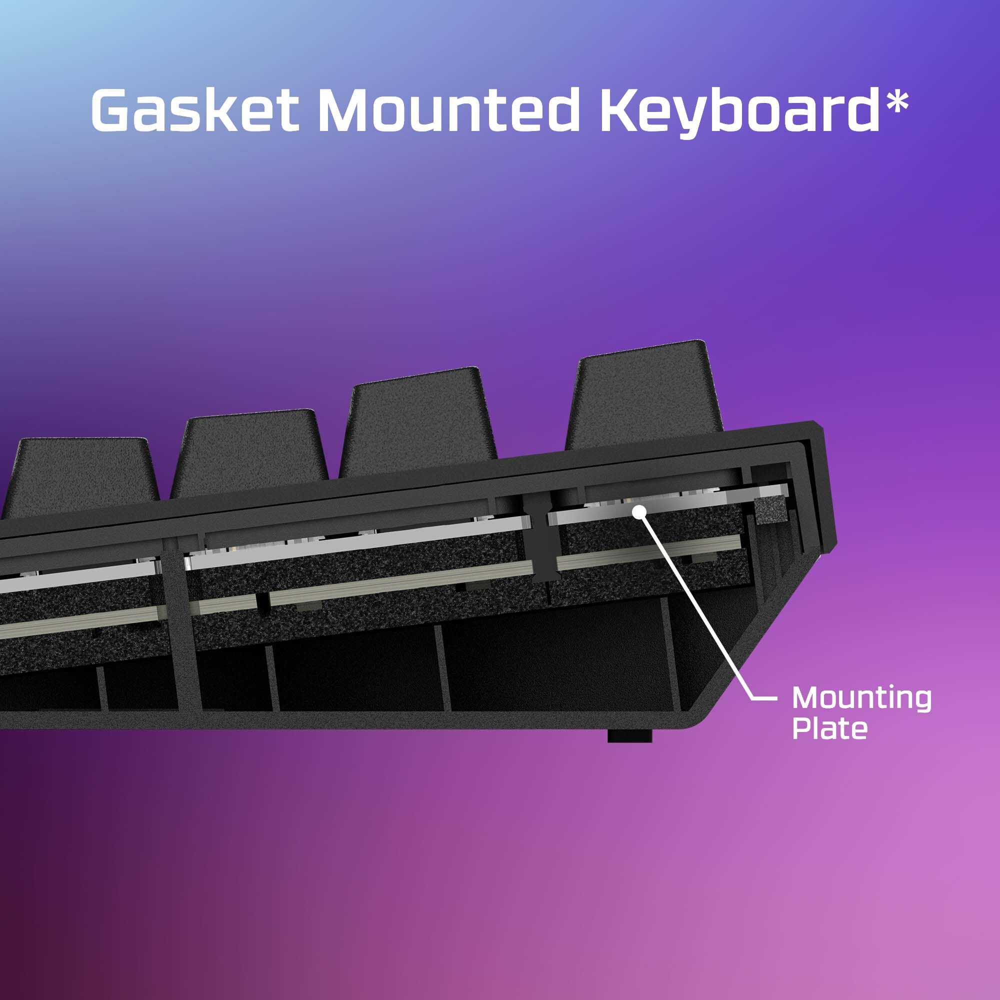 HyperX Keyboard 7G7A4AA#ABA / Alloy Rise 75 S Black