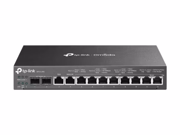 TP-Link Omada ER7212PC 8 portar wired router