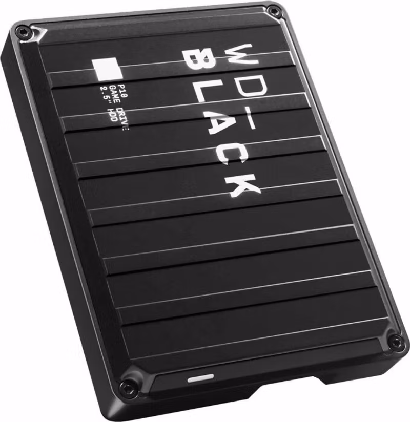 Western Digital WD Black P10 Game Drive 5 TB hard drive (black, micro-USB-B 3.2 (5 Gbit / s))