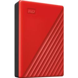 Western Digital WD My Passport 6TB, external hard drive (red, Micro-USB-B 3.2 Gen 1)