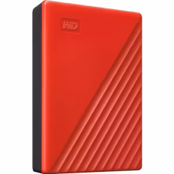 Western Digital WD My Passport 6TB, external hard drive (red, Micro-USB-B 3.2 Gen 1)