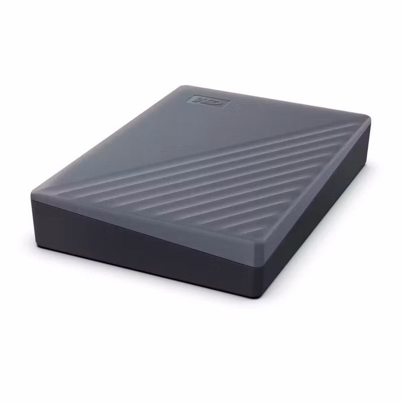 Western Digital WD My Passport 6TB, USB-C, External Hard Drive (grey, USB-C 3.2 Gen 1)