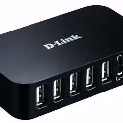 D-Link D-Link 7-Port USB 2.0 Hub Active with power adapter