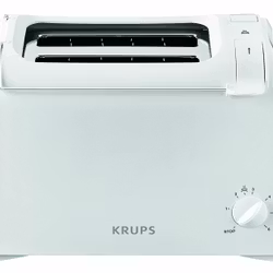 Krups ProAroma KH1511 Brödrost Vit 2 skivor