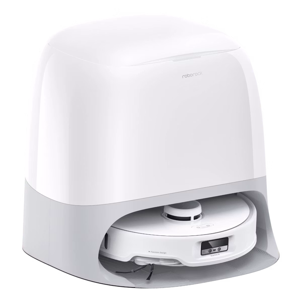 Roborock Qrevo Curv 5A1 Robotdammsugare Vit