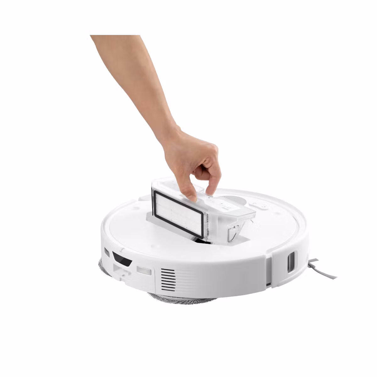 Roborock Qrevo Curv 5A1 Robotdammsugare Vit