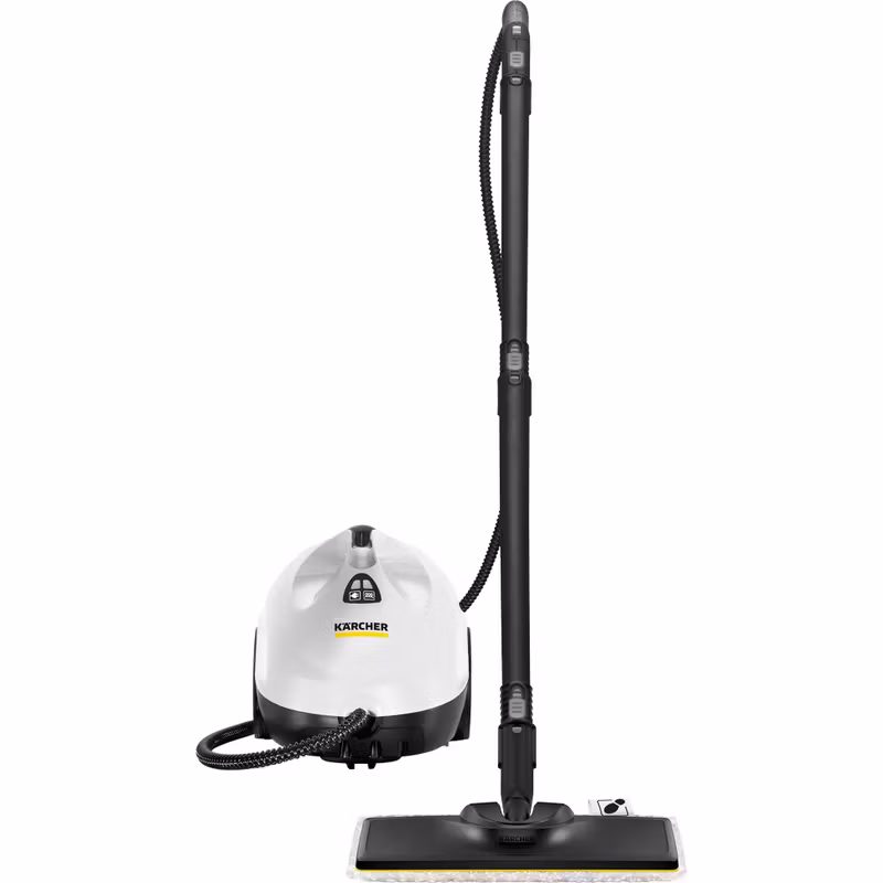 Kärcher ångtvätt SC 2 EasyFix (vit/svart, 1 500 watt, med EasyFix golvrengöringssats)