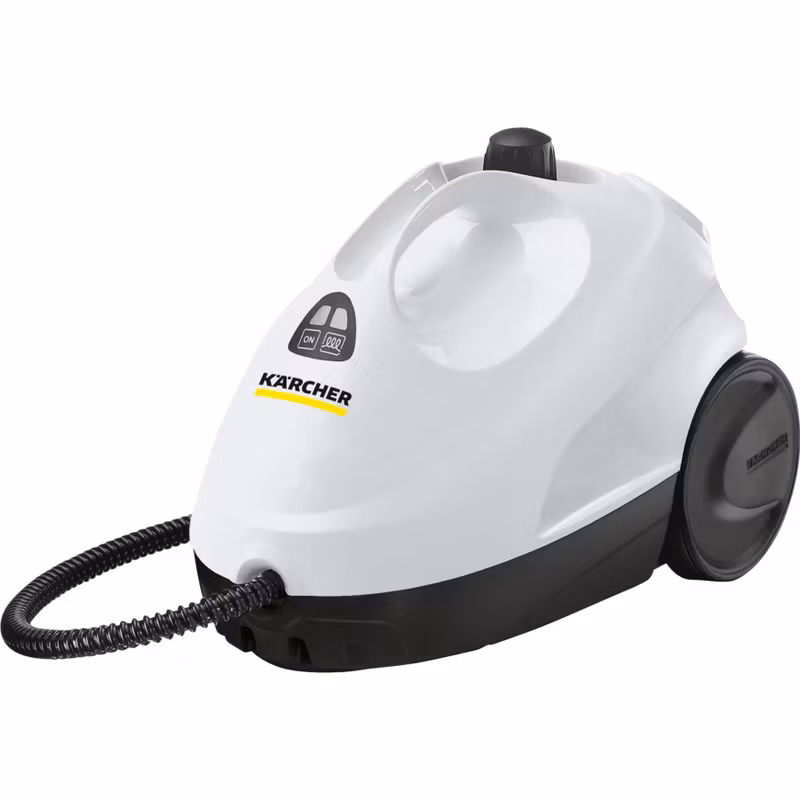 Kärcher ångtvätt SC 2 EasyFix (vit/svart, 1 500 watt, med EasyFix golvrengöringssats)