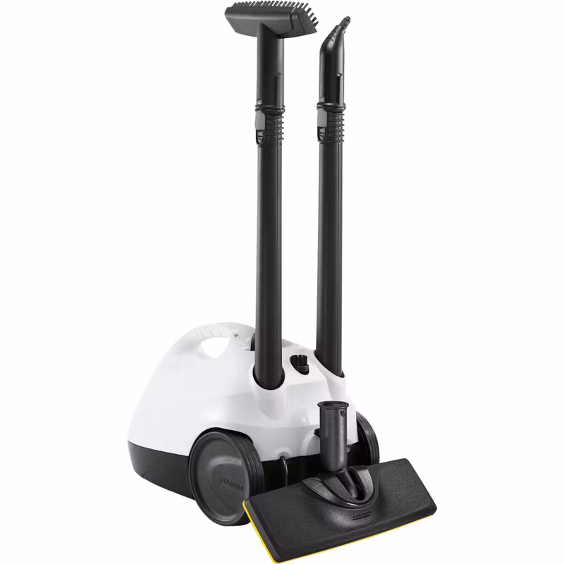 Kärcher ångtvätt SC 2 EasyFix (vit/svart, 1 500 watt, med EasyFix golvrengöringssats)