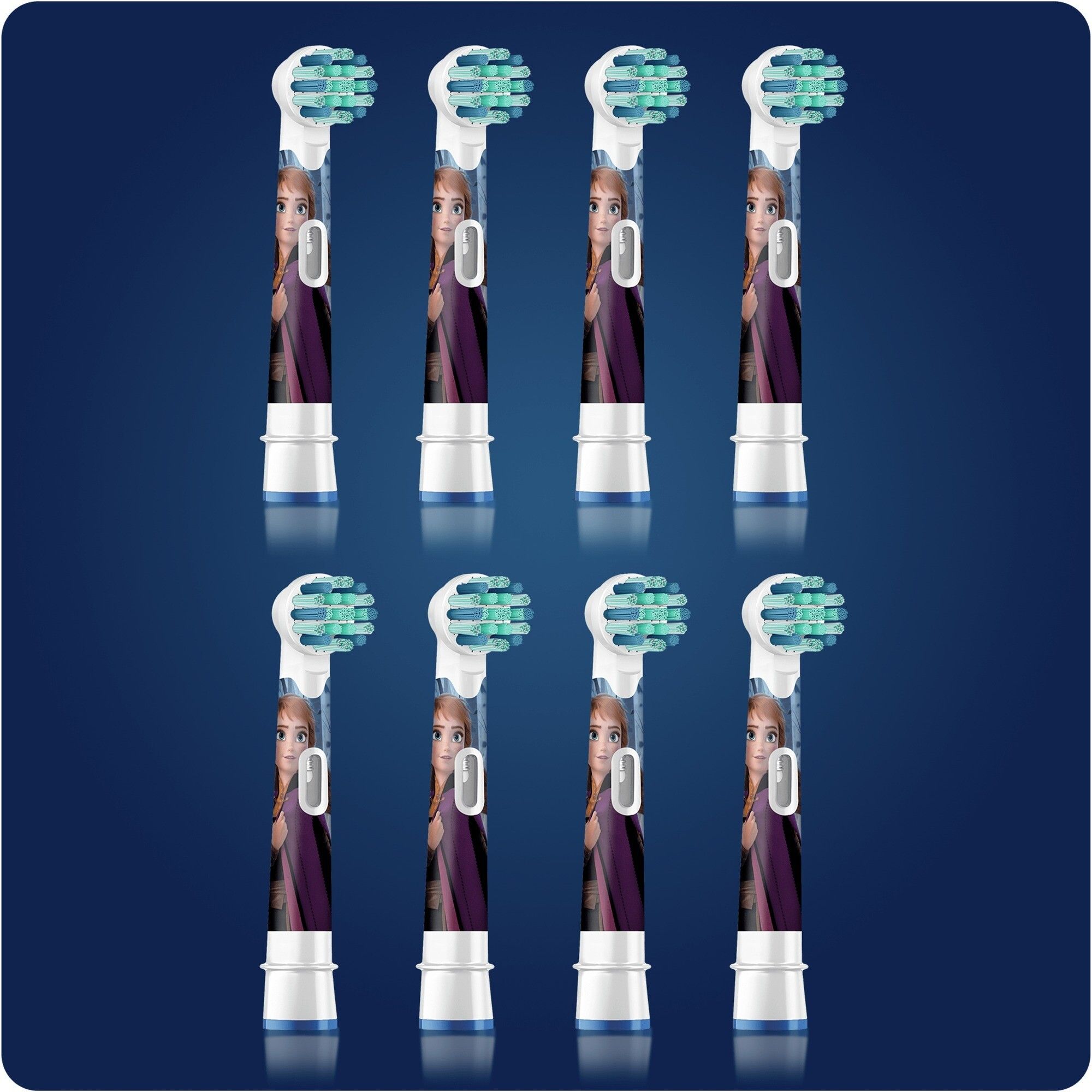 Oral-B 81748472 Tandborsthuvuden Frozen Purple 8-pack