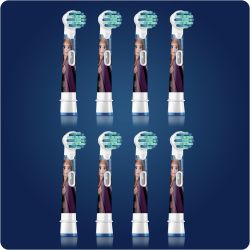 Oral-B 81748472 Tandborsthuvuden Frozen Purple 8-pack