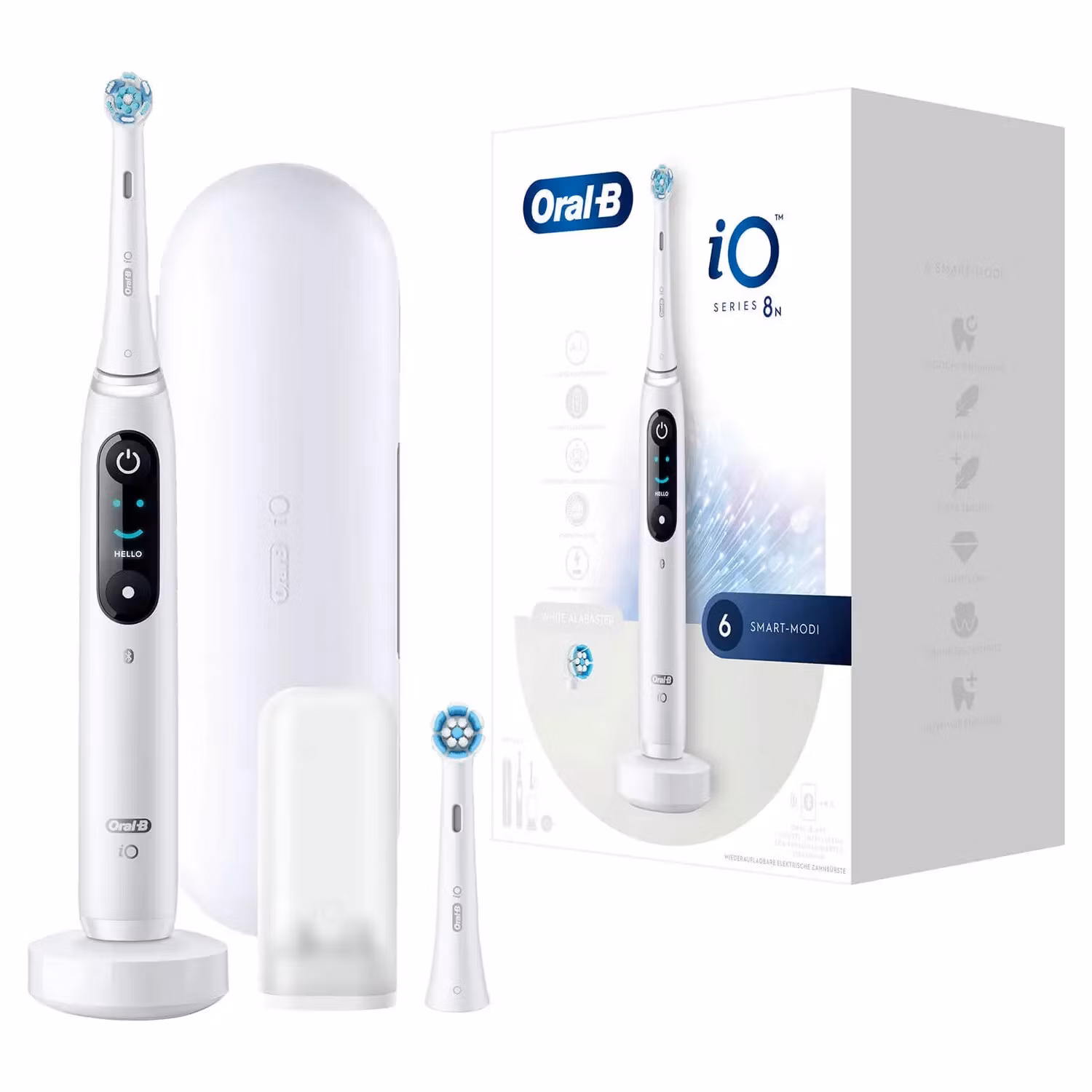 Oral-B 408543 iO8N Eltandborste Vit
