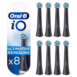 Oral-B iO Ultimate Clean borsthuvuden 8-pack Svart