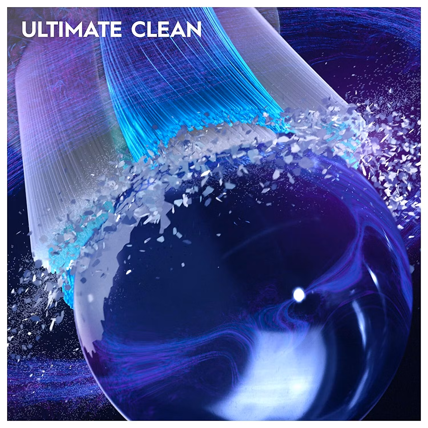 Oral-B iO Ultimate Clean borsthuvuden 8-pack Svart