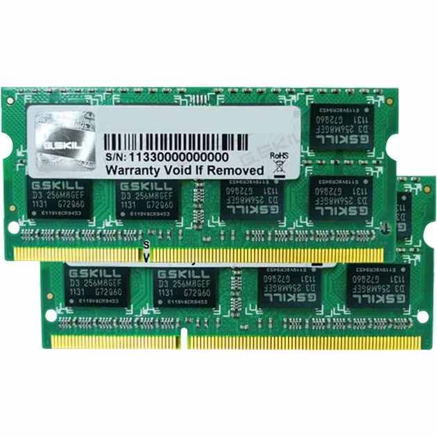 G.Skill DDR3 SO-DIMM 8GB 1600-11 SL Dual