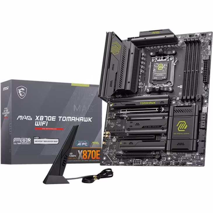 MSI MAG X870E TOMAHAWK WIFI (silver) - Socket AM5 - motherboard