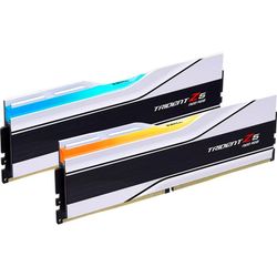 G.Skill DDR5 - 48GB - 6400 - CL - 32 (2x 24 GB) dual kit, RAM (white, F5-6400J3239F24GX2-TZ5NRW, Trident Z5 NEO RGB, AMD EXPO)