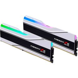 G.Skill DDR5 - 48GB - 6400 - CL - 32 (2x 24 GB) dual kit, RAM (white, F5-6400J3239F24GX2-TZ5NRW, Trident Z5 NEO RGB, AMD EXPO)