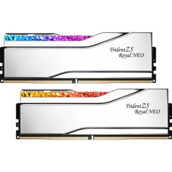 G.Skill DDR5 - 48GB - 8000 - CL - 40 (2x 24 GB) dual kit, memory (silver, F5-8000J4048G24GX2-TR5NS, Trident Z5 Royal Neo, AMD EXPO)