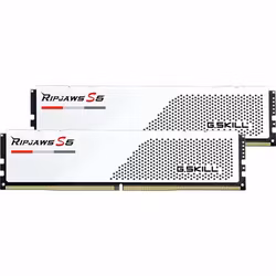 G.Skill DDR5 - 96GB - 6000 - CL - 30 (2x 48 GB) Dual Kit, RAM (F5-6000J3036F48GX2-RS5W, Ripjaws S5, INTEL XMP, AMD EXPO)