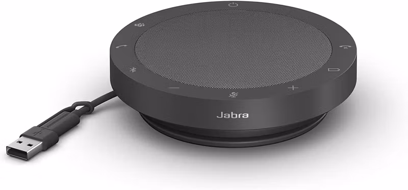 Jabra Speak2 40, hands -free solution (Black, MS Teams, USB-C, USB-A)