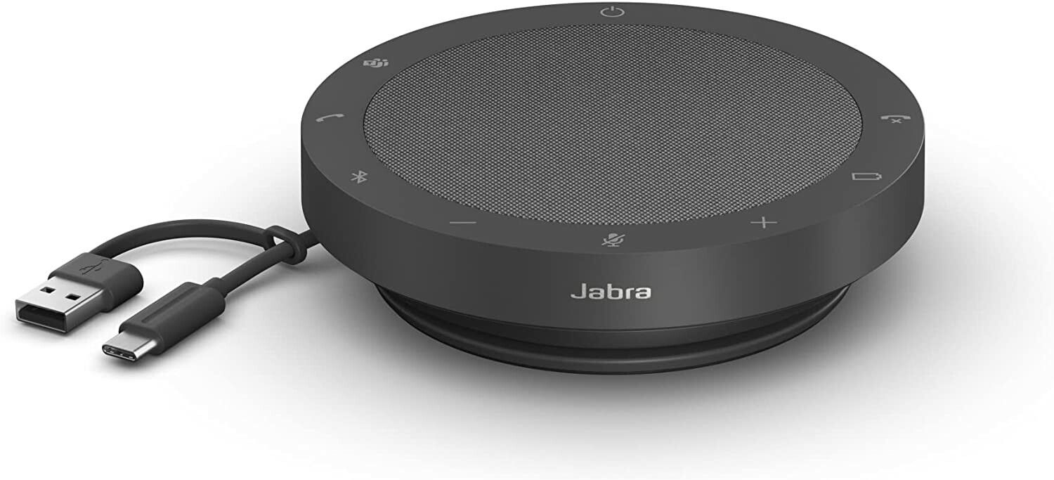 Jabra Speak2 40, hands -free solution (Black, MS Teams, USB-C, USB-A)