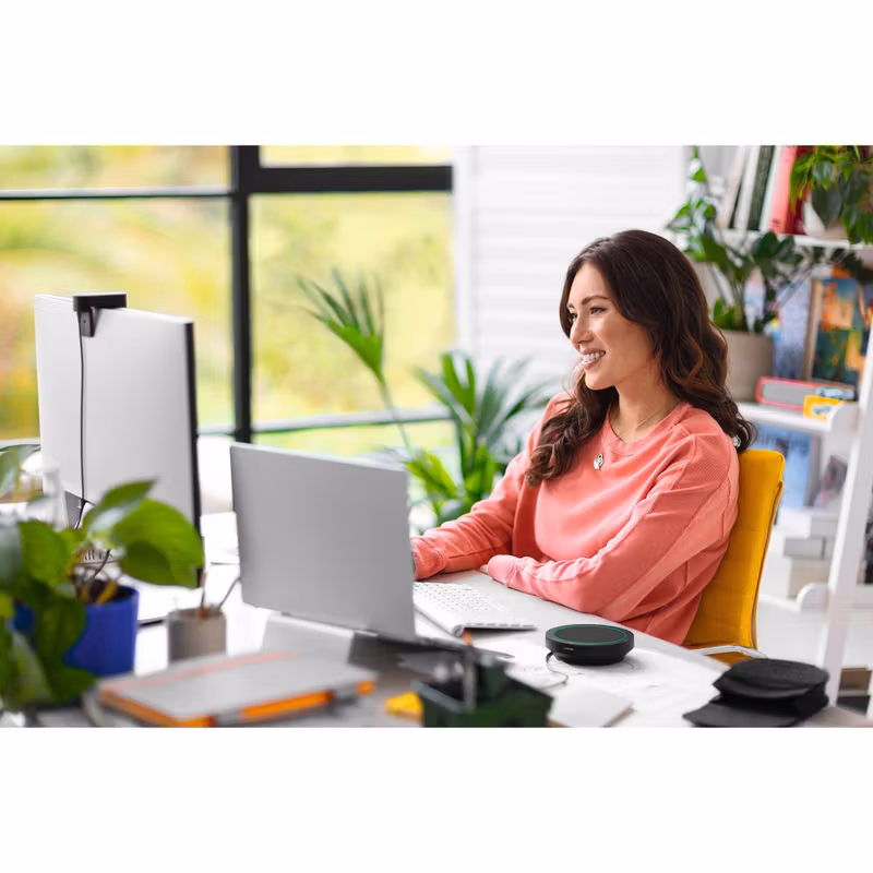 Jabra Speak2 40, speakerphone (black, UC, USB-C, USB-A)