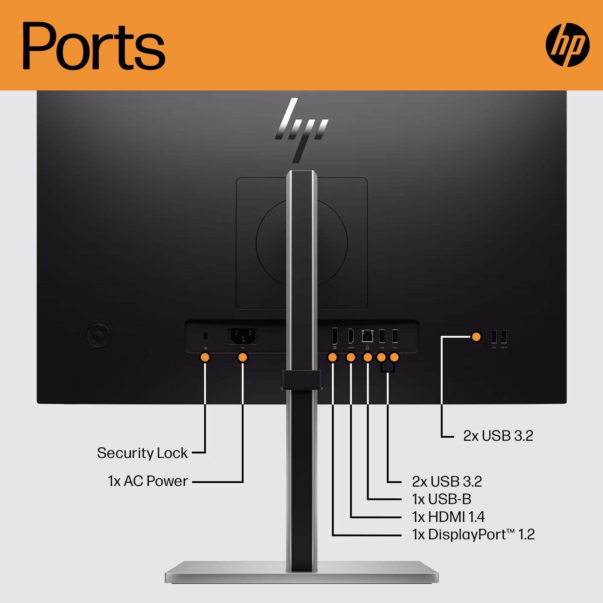 HP E24 G5 23.8" 1920 x 1080 (Full HD) HDMI Monitor