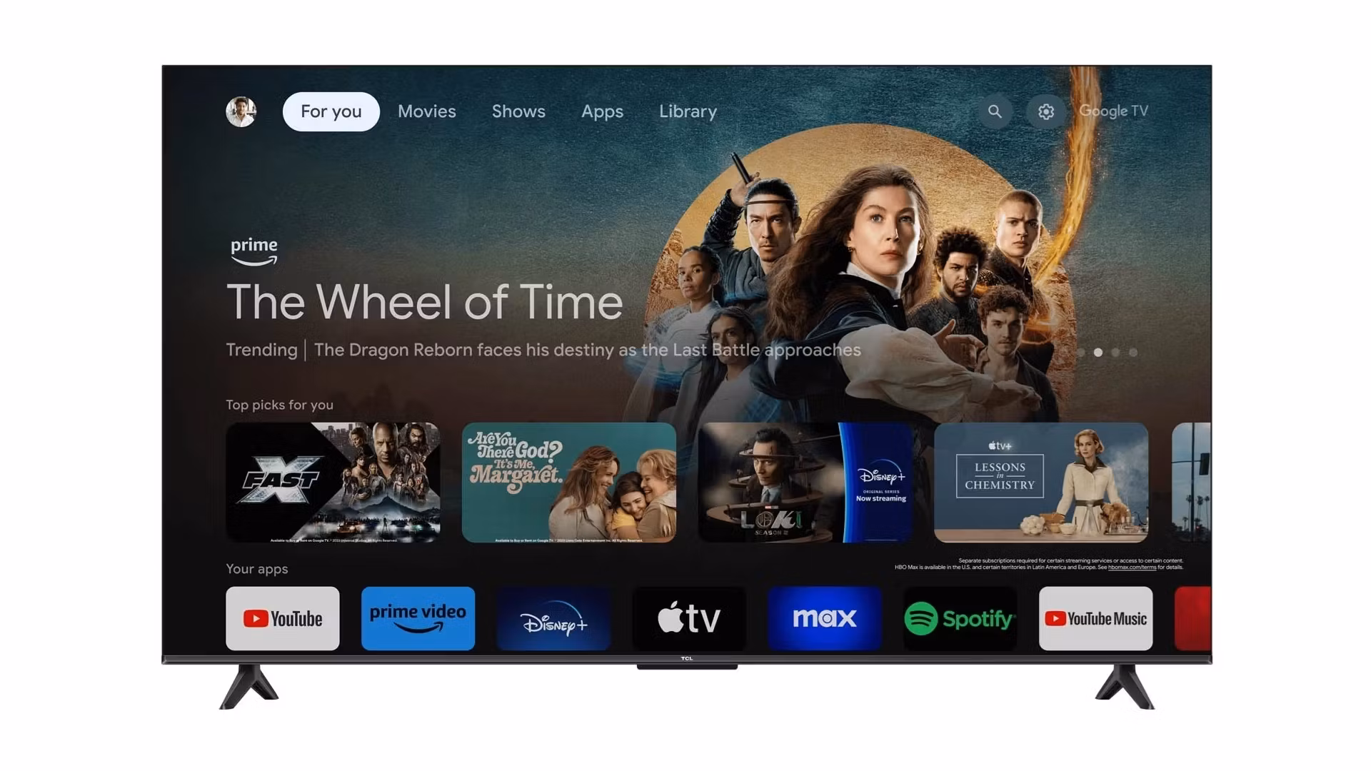 TCL 65V6B 65" 4K UHD LCD Smart TV