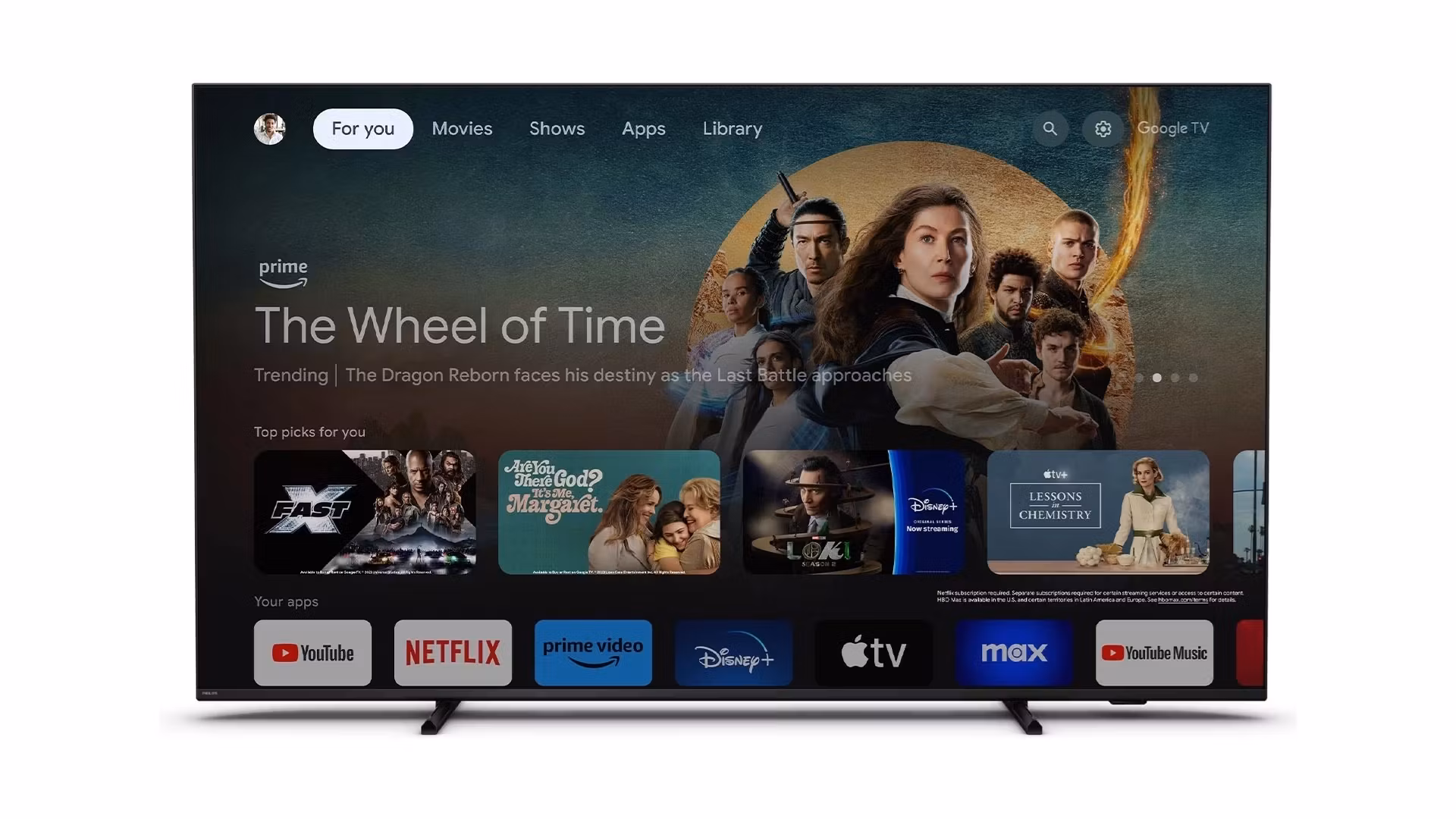 Philips 65PML8709 65" 4K QD MiniLED Smart TV