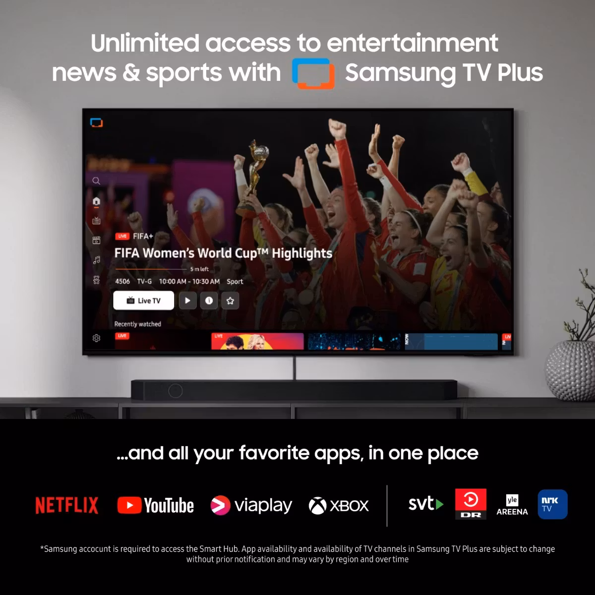 Samsung TQ50Q60DAU 50" 4K UHD LCD TV QLED Smart TV