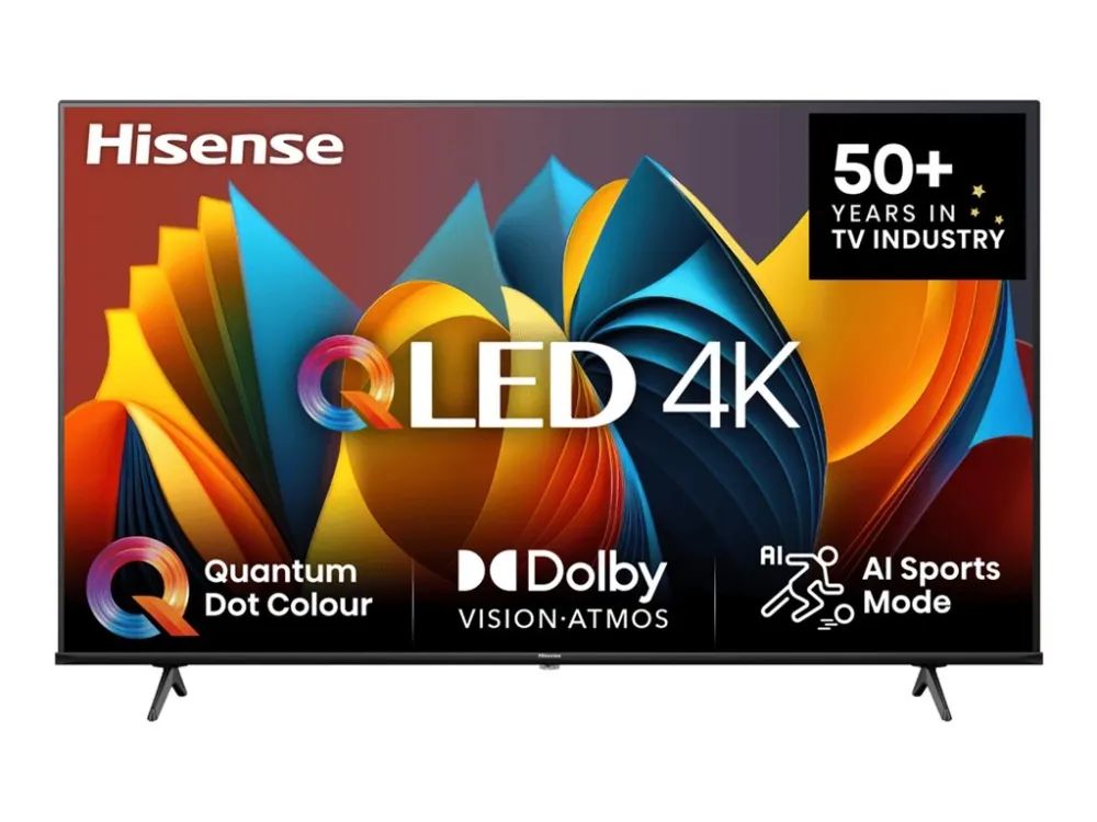 Hisense 50E7NQ 50" 4K UHD LCD TV QLED Smart TV