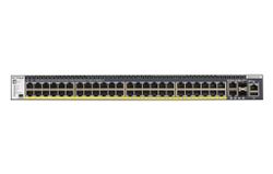 NETGEAR M4300-52G-PoE+ 1000W PSU Managed L2/L3/L4 Gigabit Ethernet (10/100/1000) Power over Ethernet (PoE) 1U Black