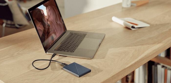 WD My Passport Ultra Mac Svart extern hårddisk 4 TB