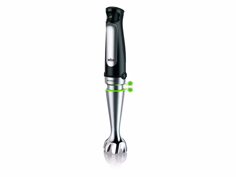 Braun MQ 7025X 0.6 L Stavmixer 1000 W Black, Stainless steel