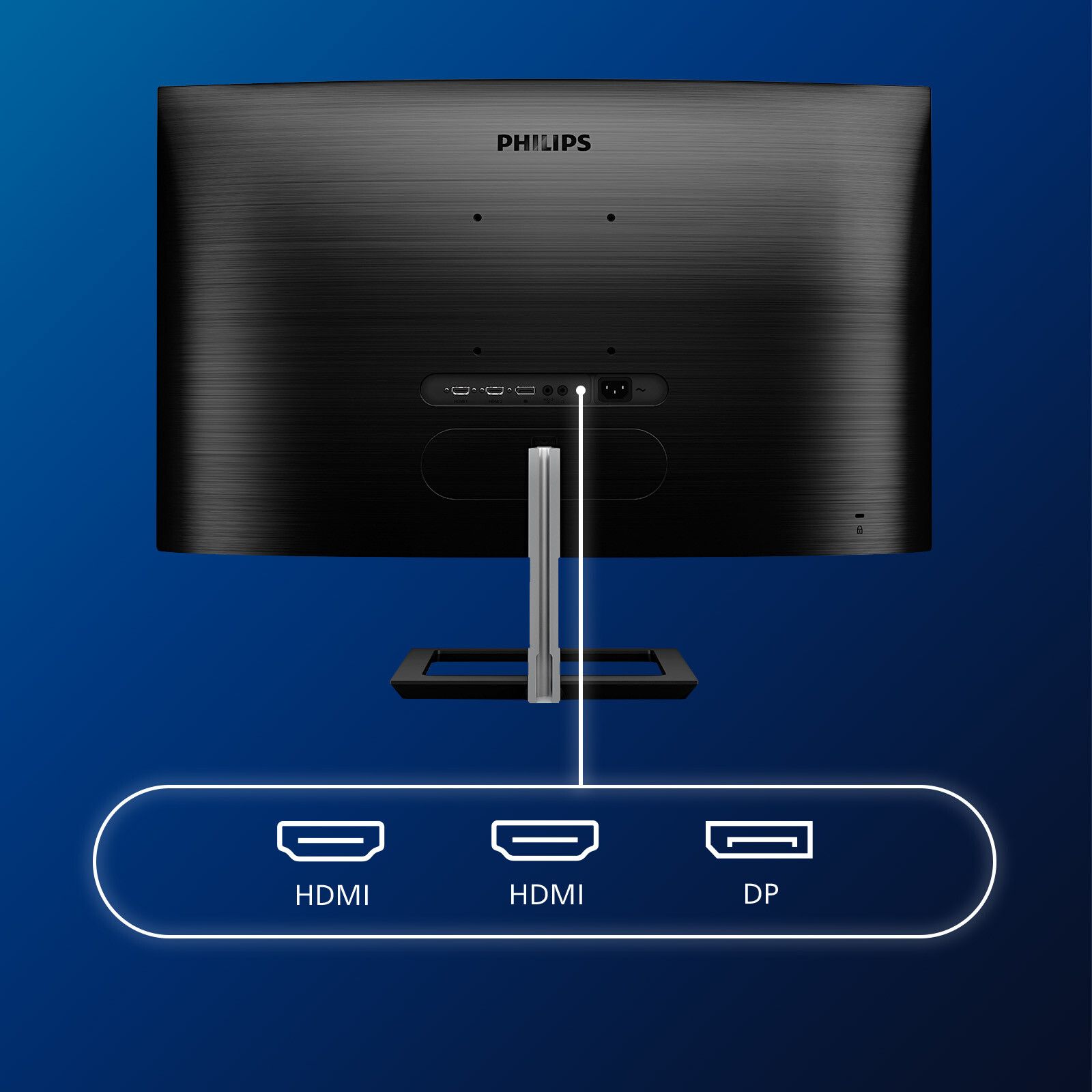 Philips E Line 328E1CA/00 LED display 31.5" 3840 x 2160 pixels 4K Ultra HD LCD Black