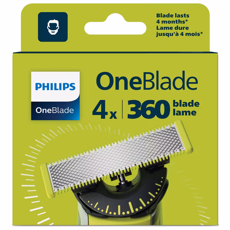 PhilipsQP440/50 4-pack 360 Ersättningsblad