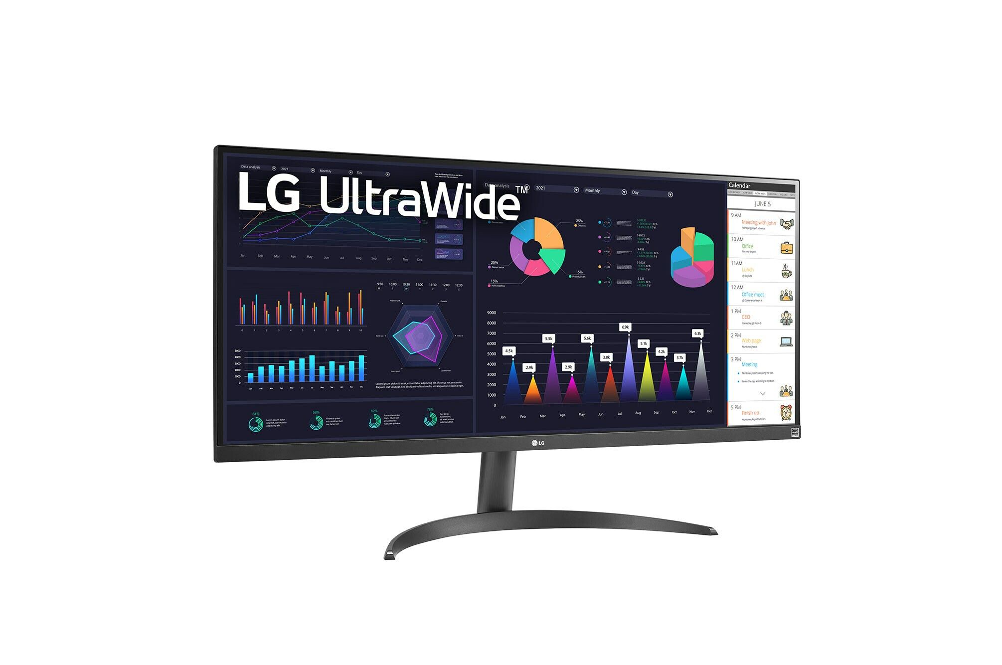 LG UltraWide 34WQ500-B 34" 2560 x 1080 (UltraWide) Full HD