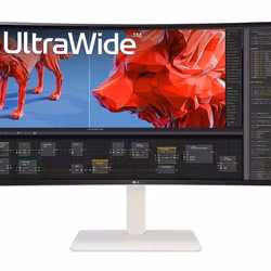 LG 38WR85QC-W 38" 3840 x 1600 pixels UltraWide Quad HD LCD White