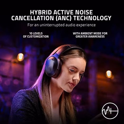 Razer Barracuda Pro, gaming headset (black, USB dongle, Bluetooth)