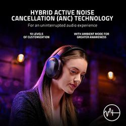 Razer Barracuda Pro, gaming headset (black, USB dongle, Bluetooth)