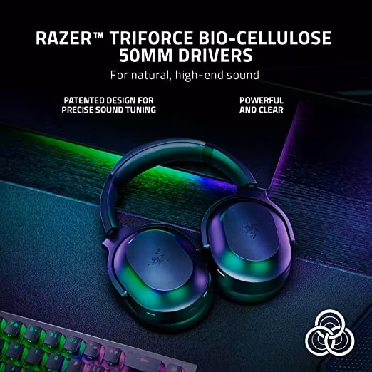 Razer Barracuda Pro, gaming headset (black, USB dongle, Bluetooth)