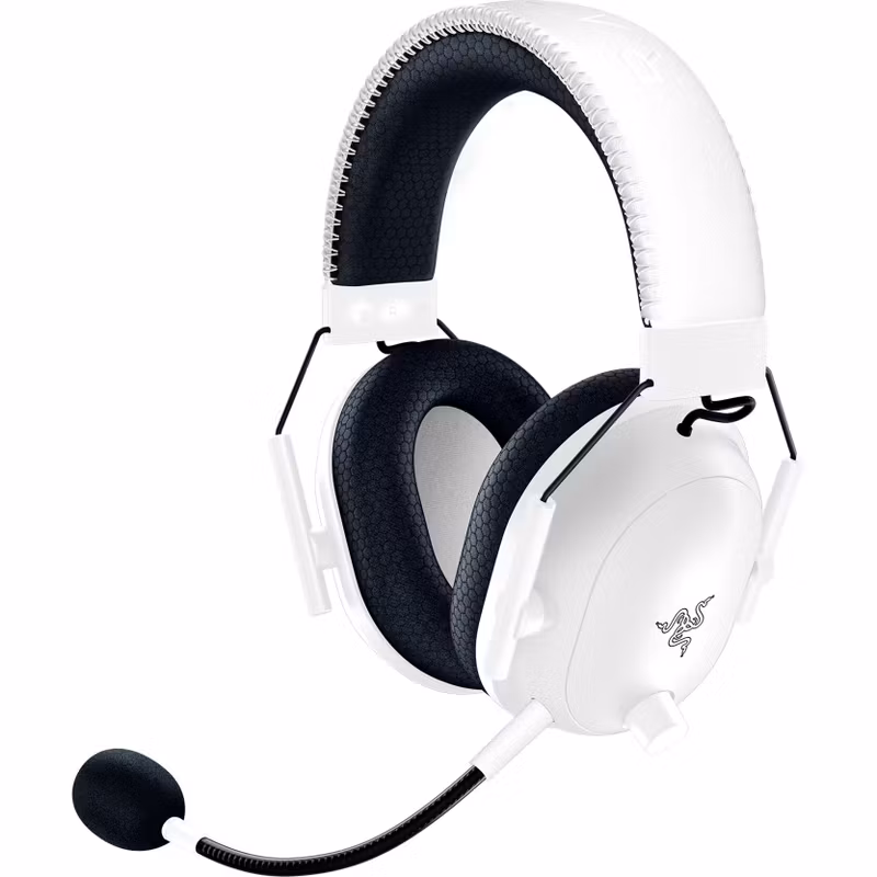 Razer BlackShark V2 Pro 2023, gaming-headset (vit, Bluetooth, 2.4 GHz)