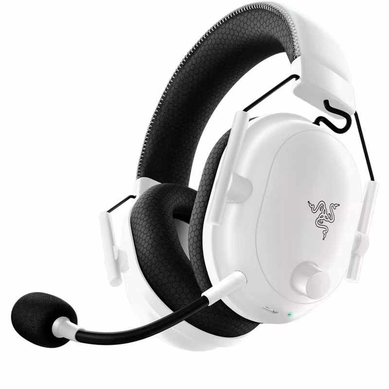 Razer BlackShark V2 Pro 2023, gaming-headset (vit, Bluetooth, 2.4 GHz)