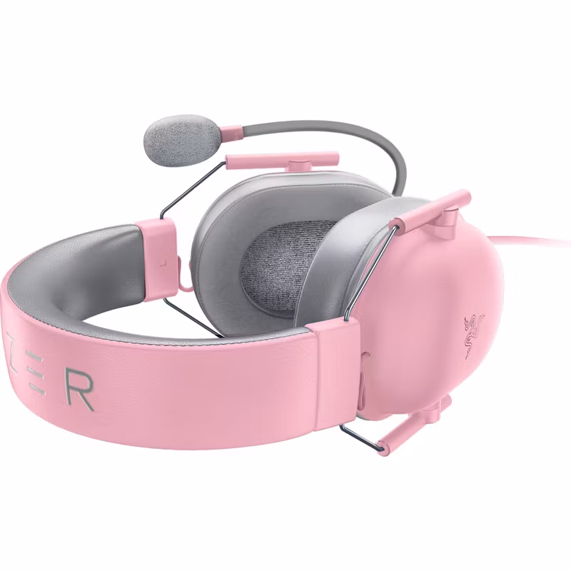 Razer BlackShark V2 X Gaming-headset Rosa
