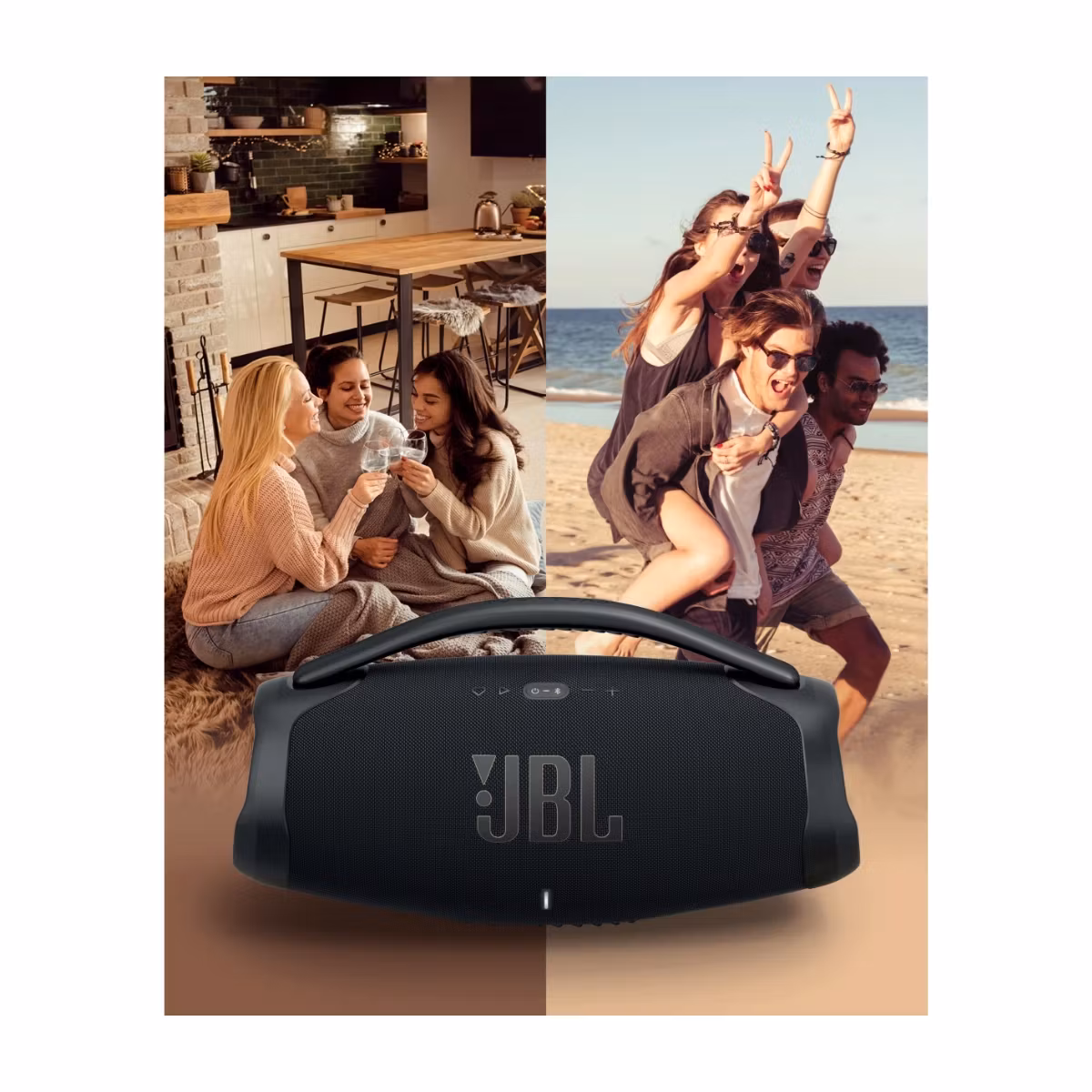 JBL Boombox 3 Bluetooth / WiFi högtalare Svart