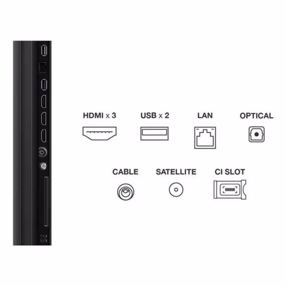 TCL C6KS 55C6KS TV 55" 4K Ultra HD Smart-TV QD-Mini LED