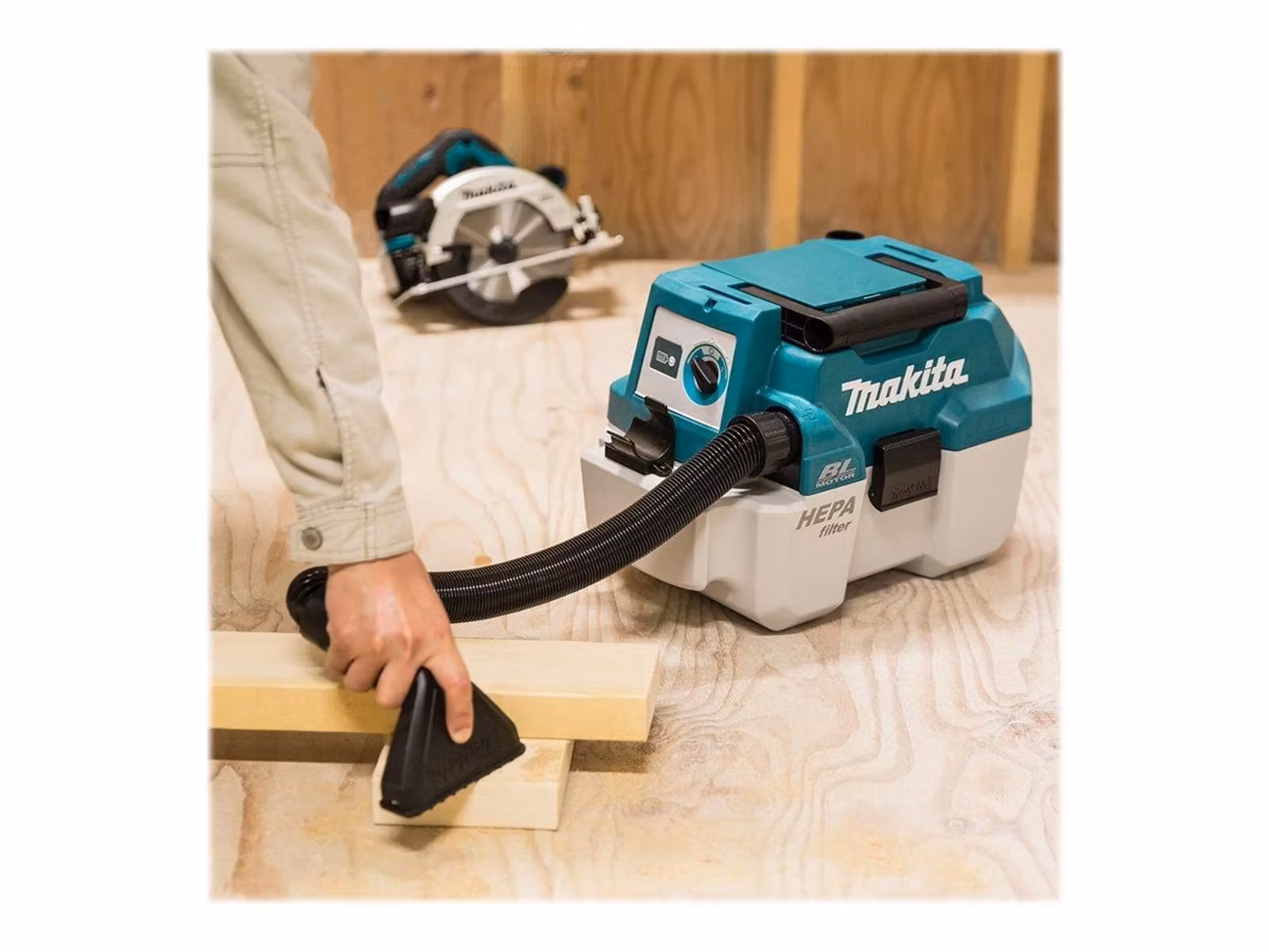 Makita DVC750LZX1 Dammsugare 55W 7.5liter